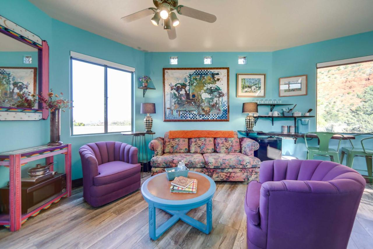 Sedona Studio With Amazing View And On-Site Hiking! ภายนอก รูปภาพ