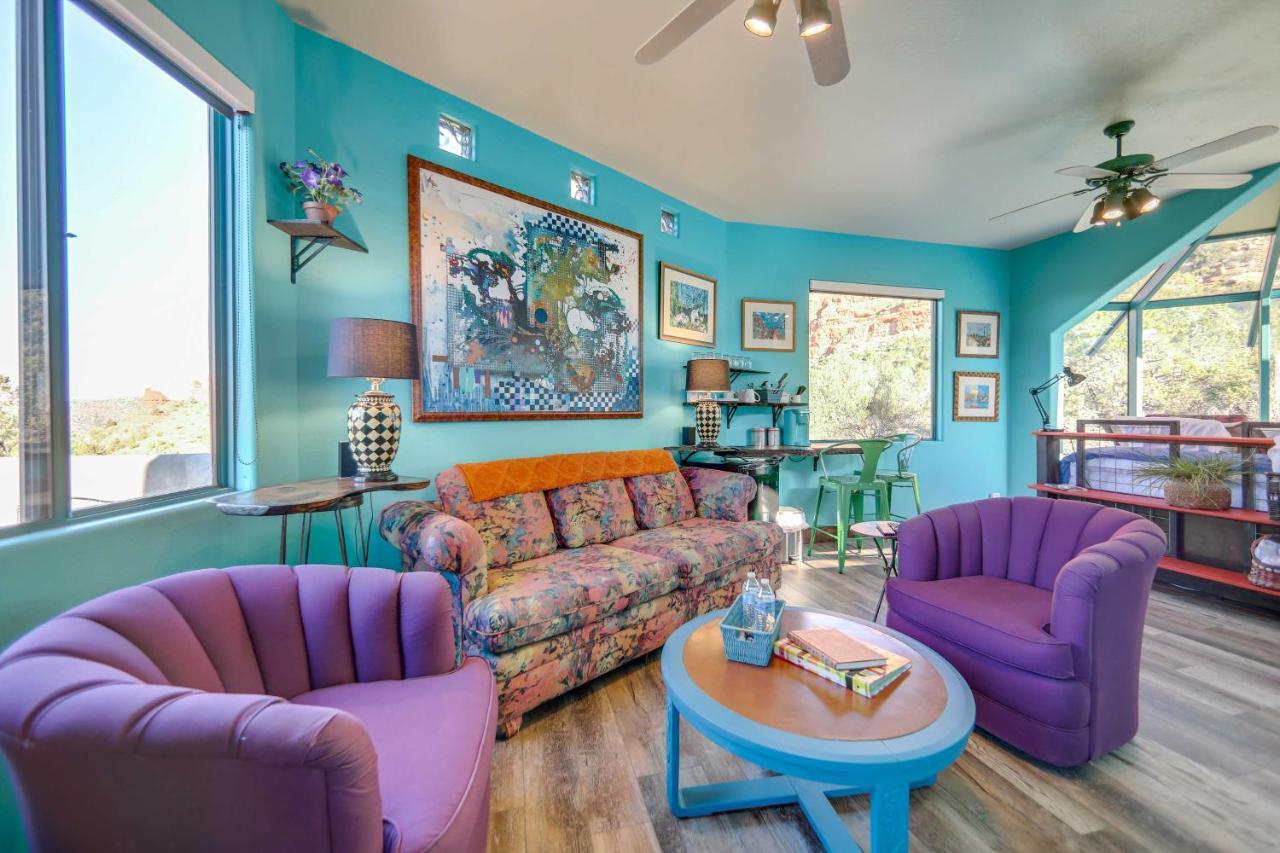 Sedona Studio With Amazing View And On-Site Hiking! ภายนอก รูปภาพ