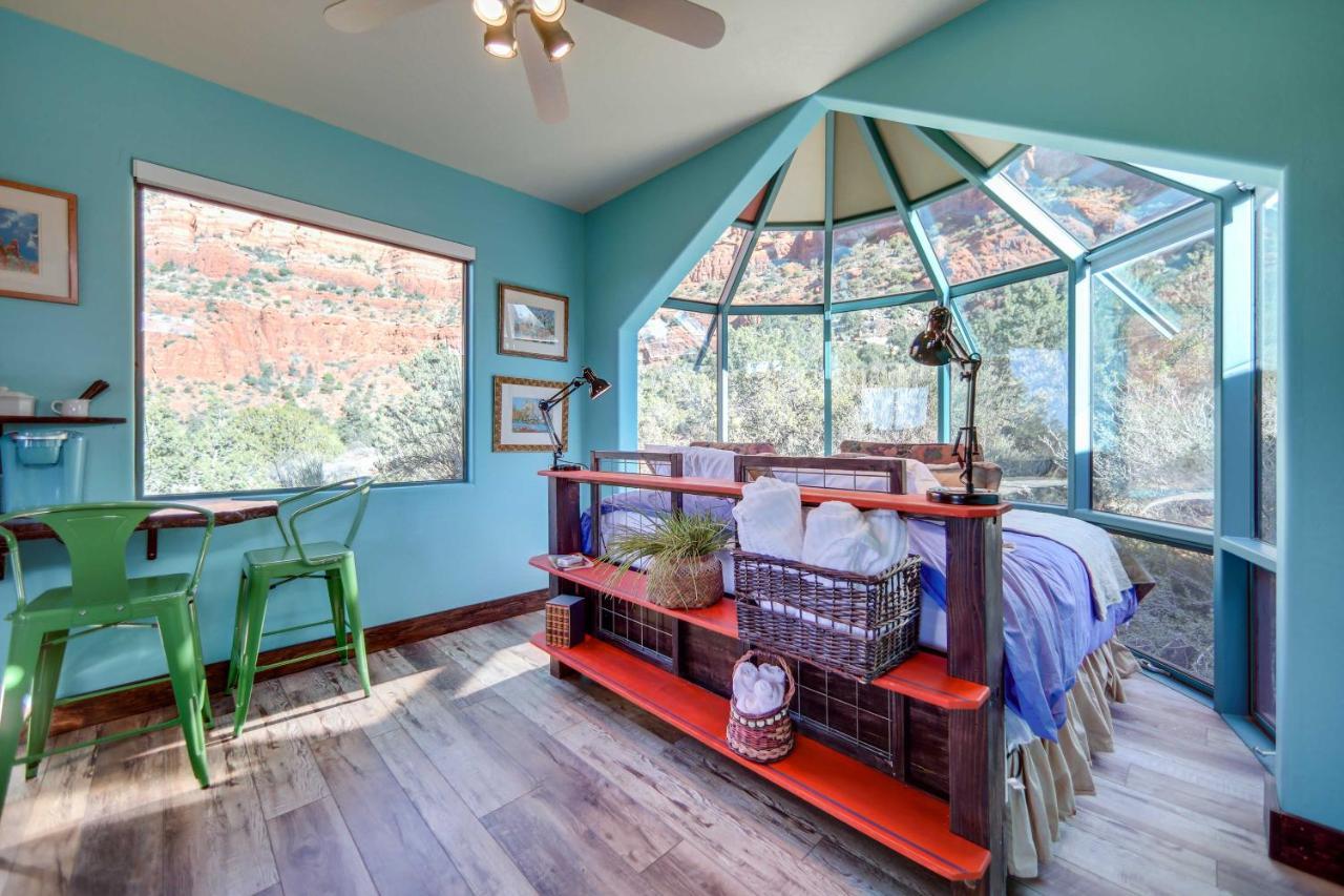 Sedona Studio With Amazing View And On-Site Hiking! ภายนอก รูปภาพ