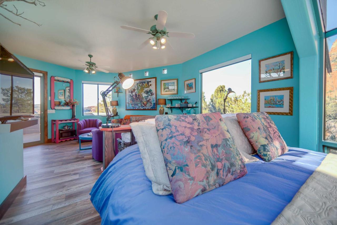 Sedona Studio With Amazing View And On-Site Hiking! ภายนอก รูปภาพ